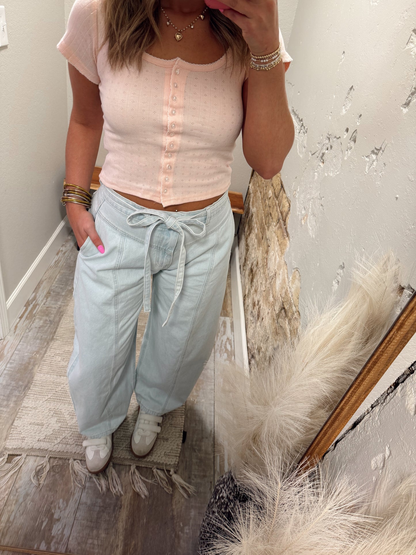 Street Style Barrel Jeans