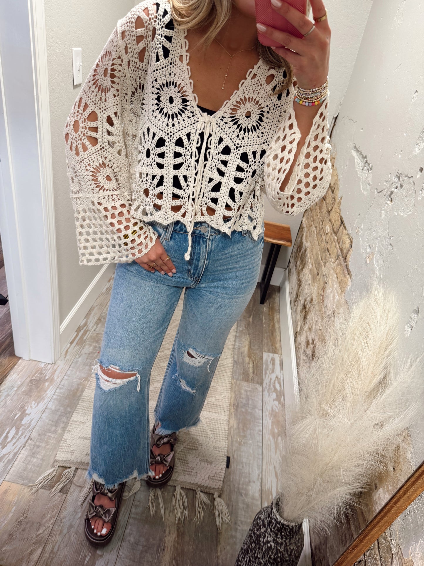 Boho Breeze Top - Natural