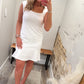 Feeling Classy Dress - White
