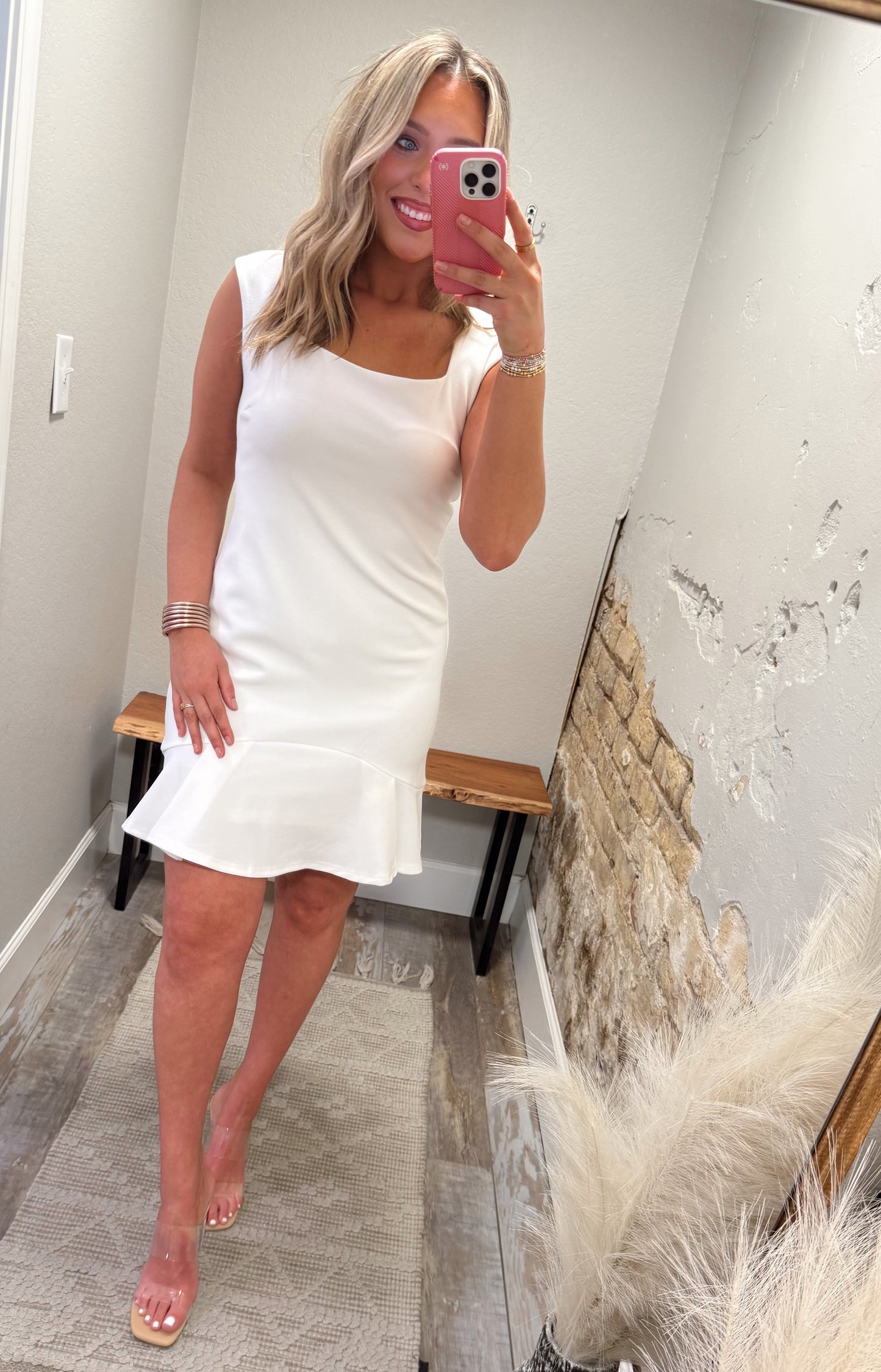 Feeling Classy Dress - White