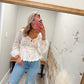 Pink Petal Lace Top