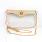 Madi Clear Crossbody - Gold