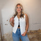 Classic Charm Tank - White
