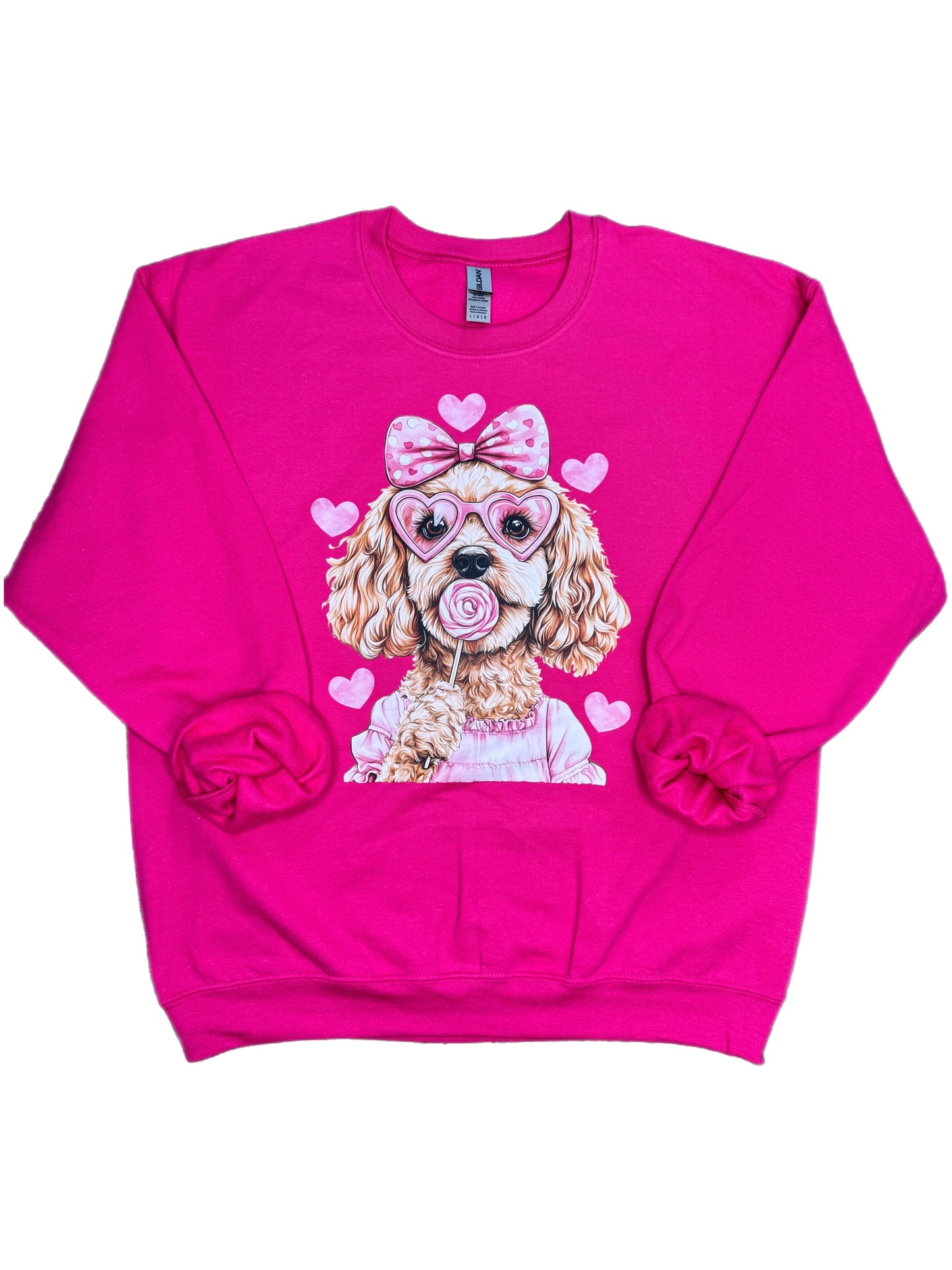 Golden Doodle Valentine Sweatshirt