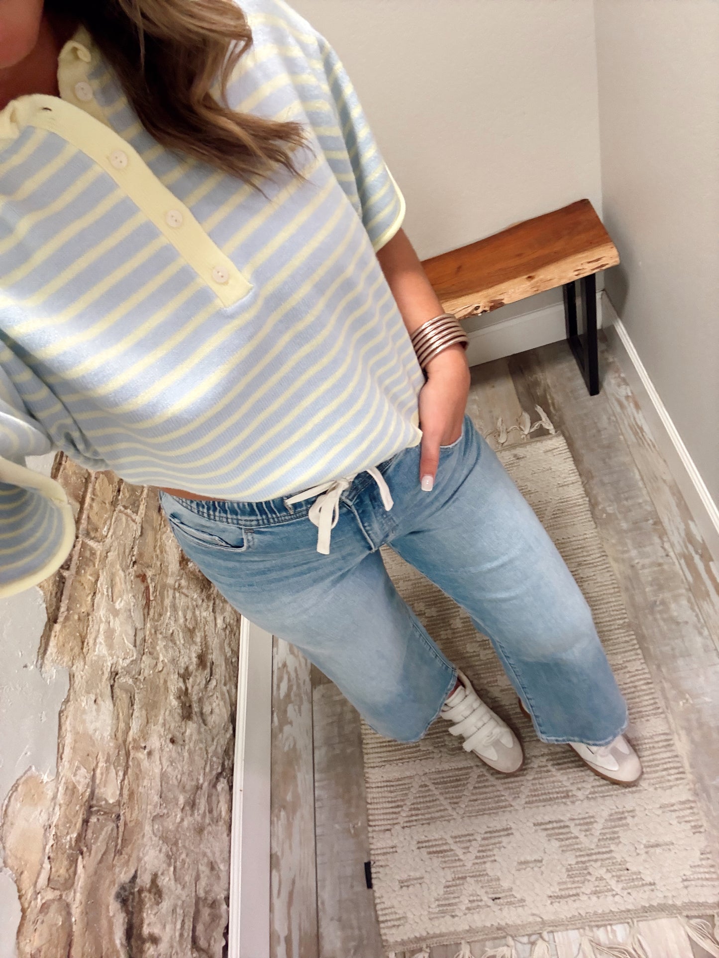 Boardwalk Babe Top - Blue