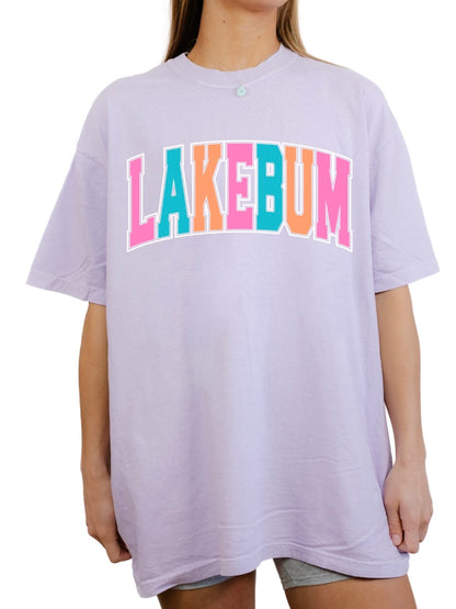 Colorful Lakebum Tee