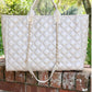 Melissa Tote Bag - Pearl Quilted DQ