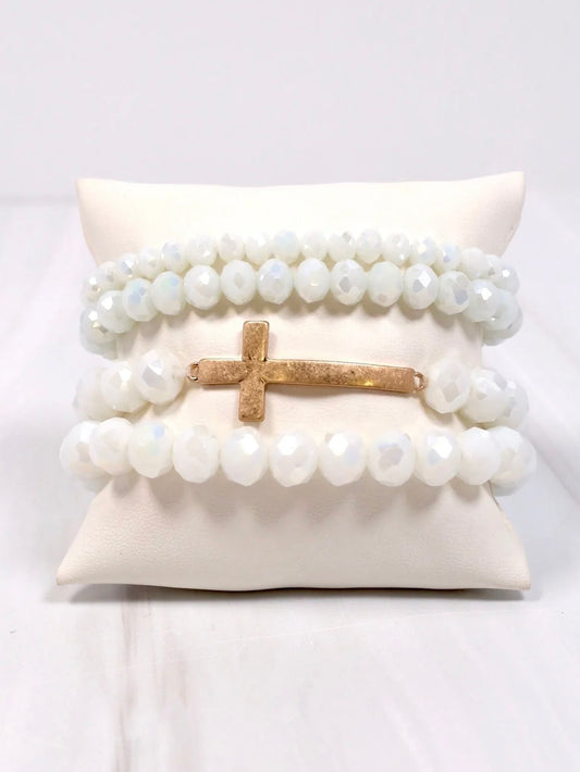 Lanie Cross Bracelet Set