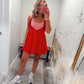 At The Grove Active Dress - Red
