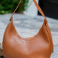 Winslow Curved Bag - Woven Saddle