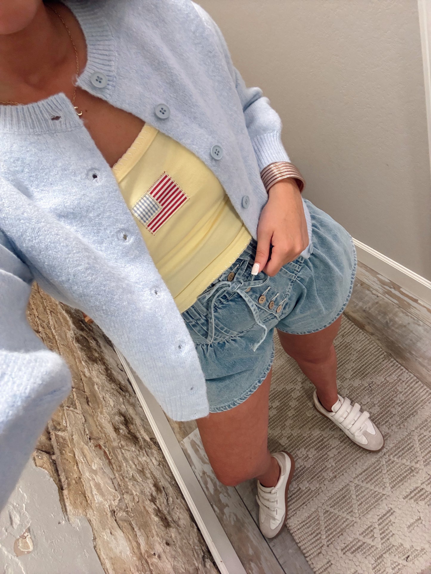 American Babe Tank - Butter