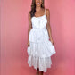With Love Midi Dress - White
