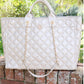 Melissa Tote Bag - Pearl Quilted DQ