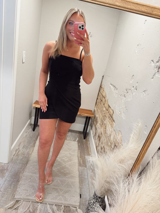 Cheers To That Dress - Black