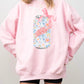 Floral Mtn Dew Soda Can Sweatshirt