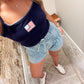 American Babe Tank - Navy