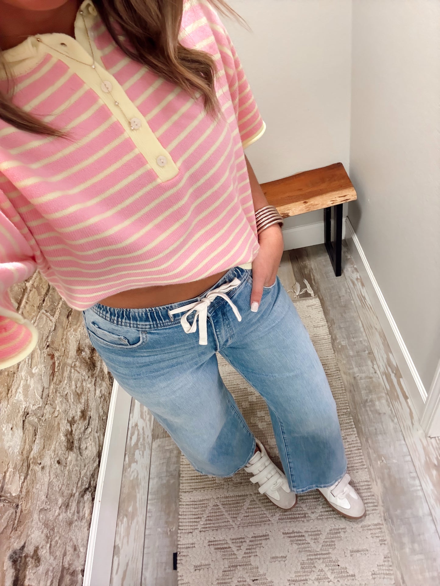Boardwalk Babe Top - Pink