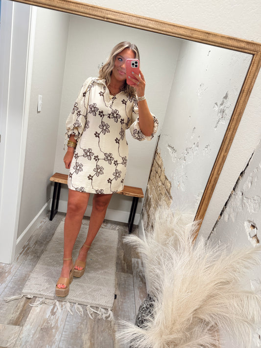 Oak + Ivory Dress