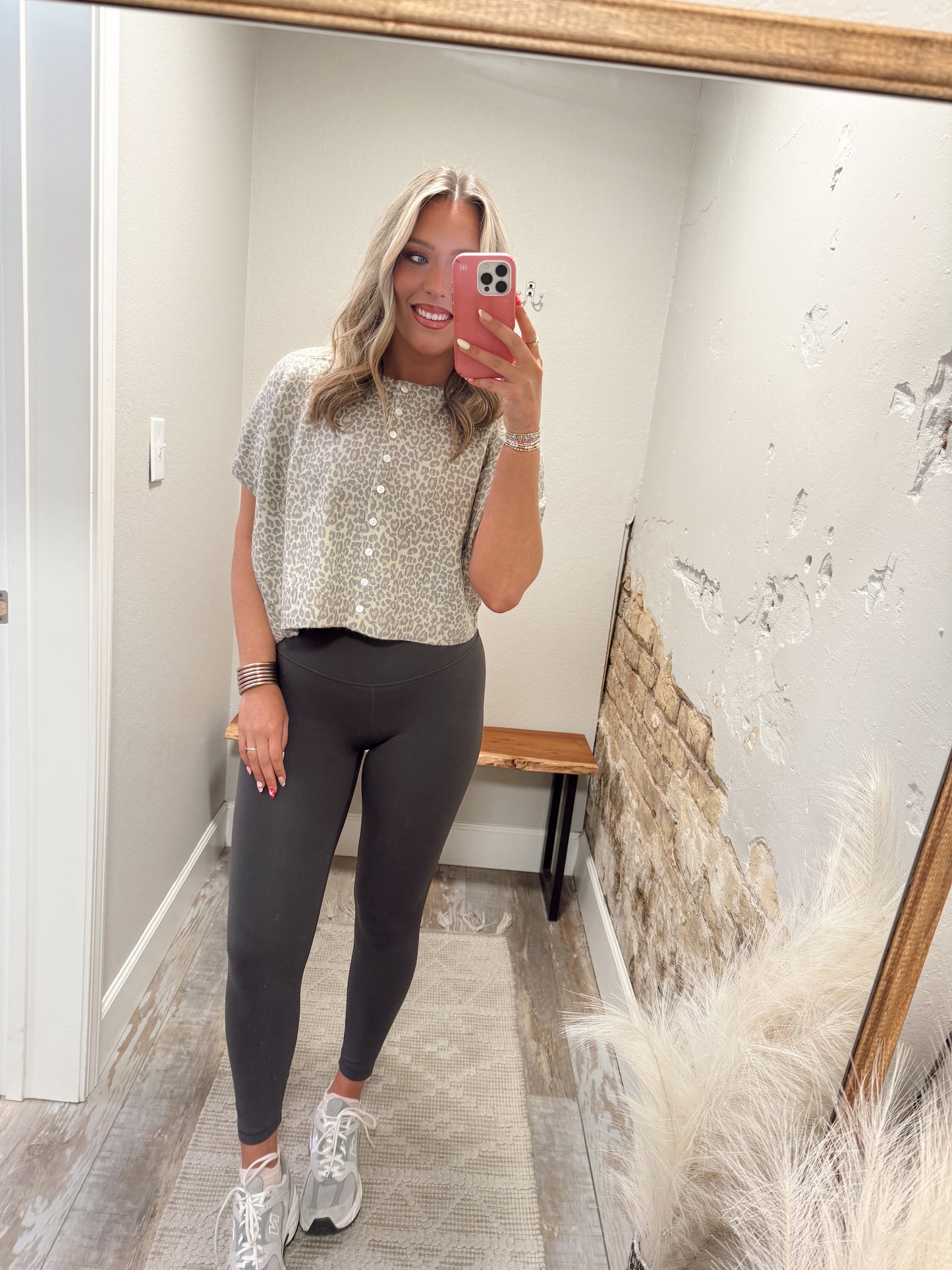 Never Boring Leopard Top