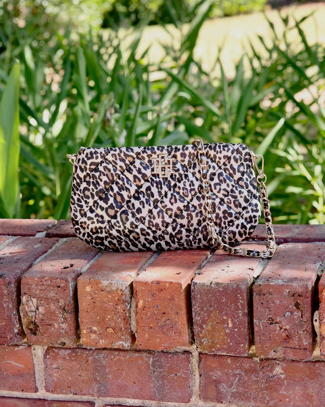 Livi Crossbody - White Leopard
