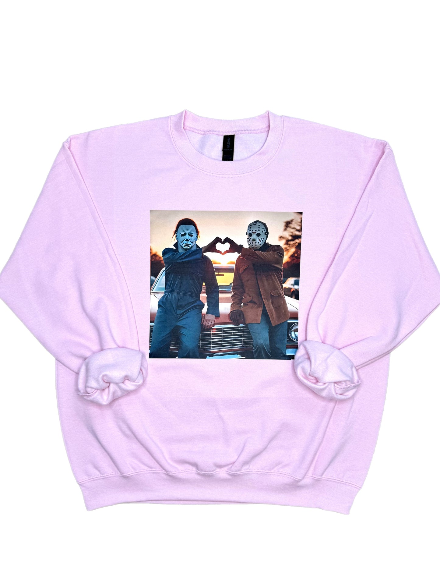 Michael and Jason Heart Sweatshirt