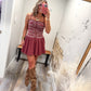 Maroon Muse Dress