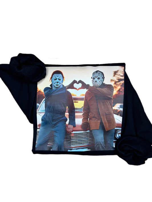 Michael and Jason Heart Sweatshirt