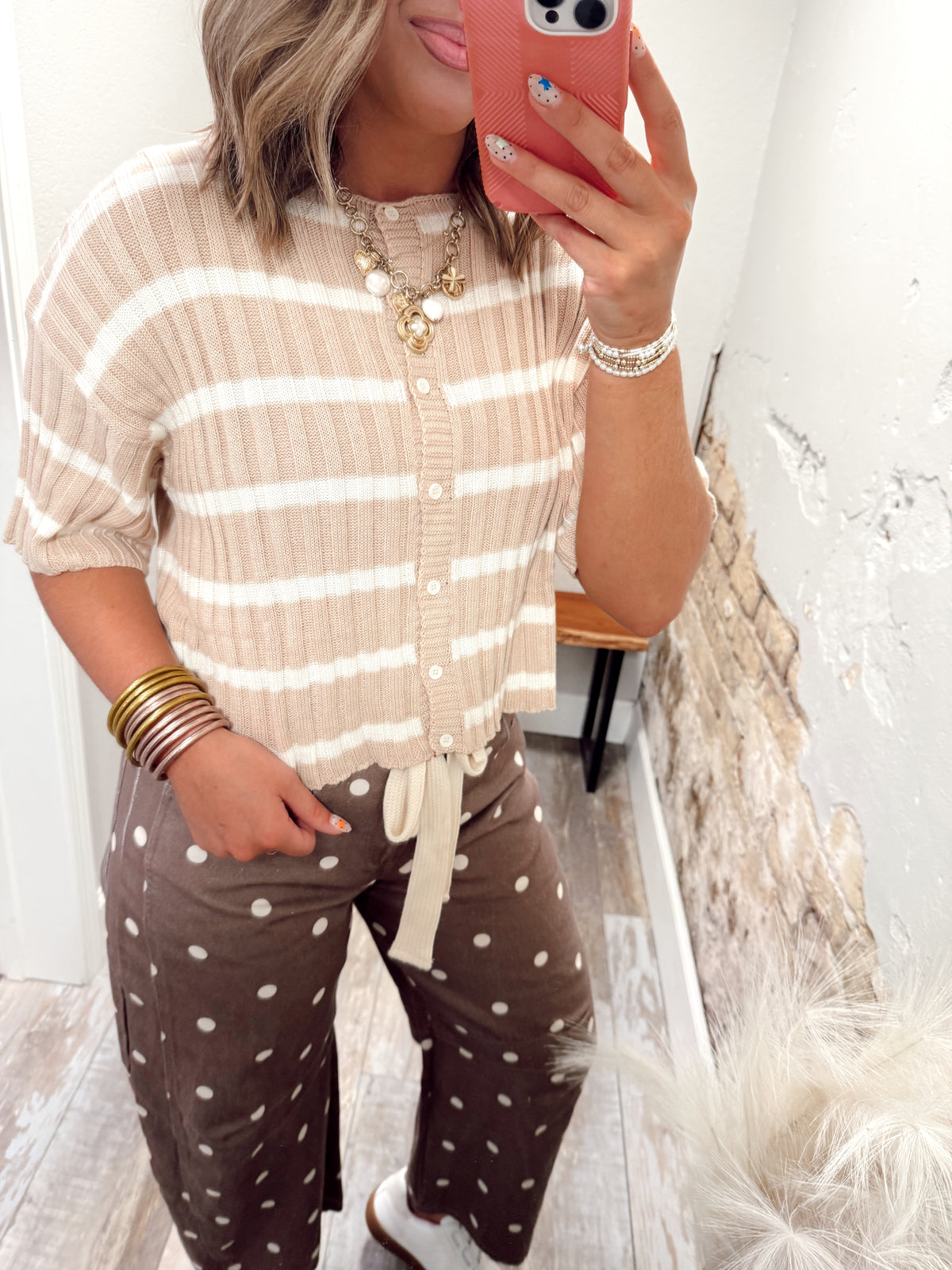 Neutral Girl Sweater