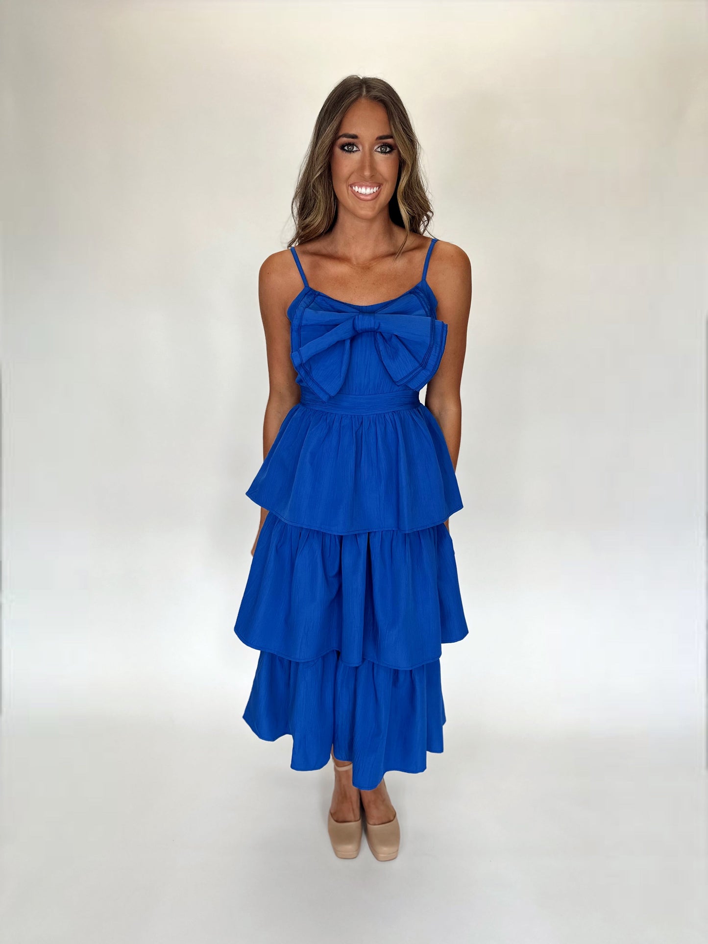 With Love Midi Dress - Royal