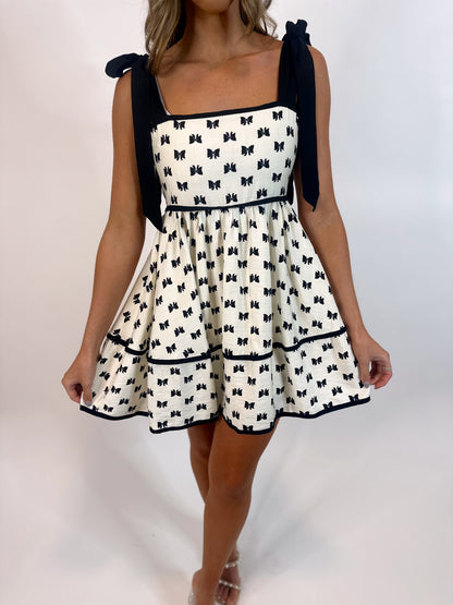 Keeping Score Bow Dress