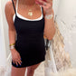 Double The Fun Dress - Black