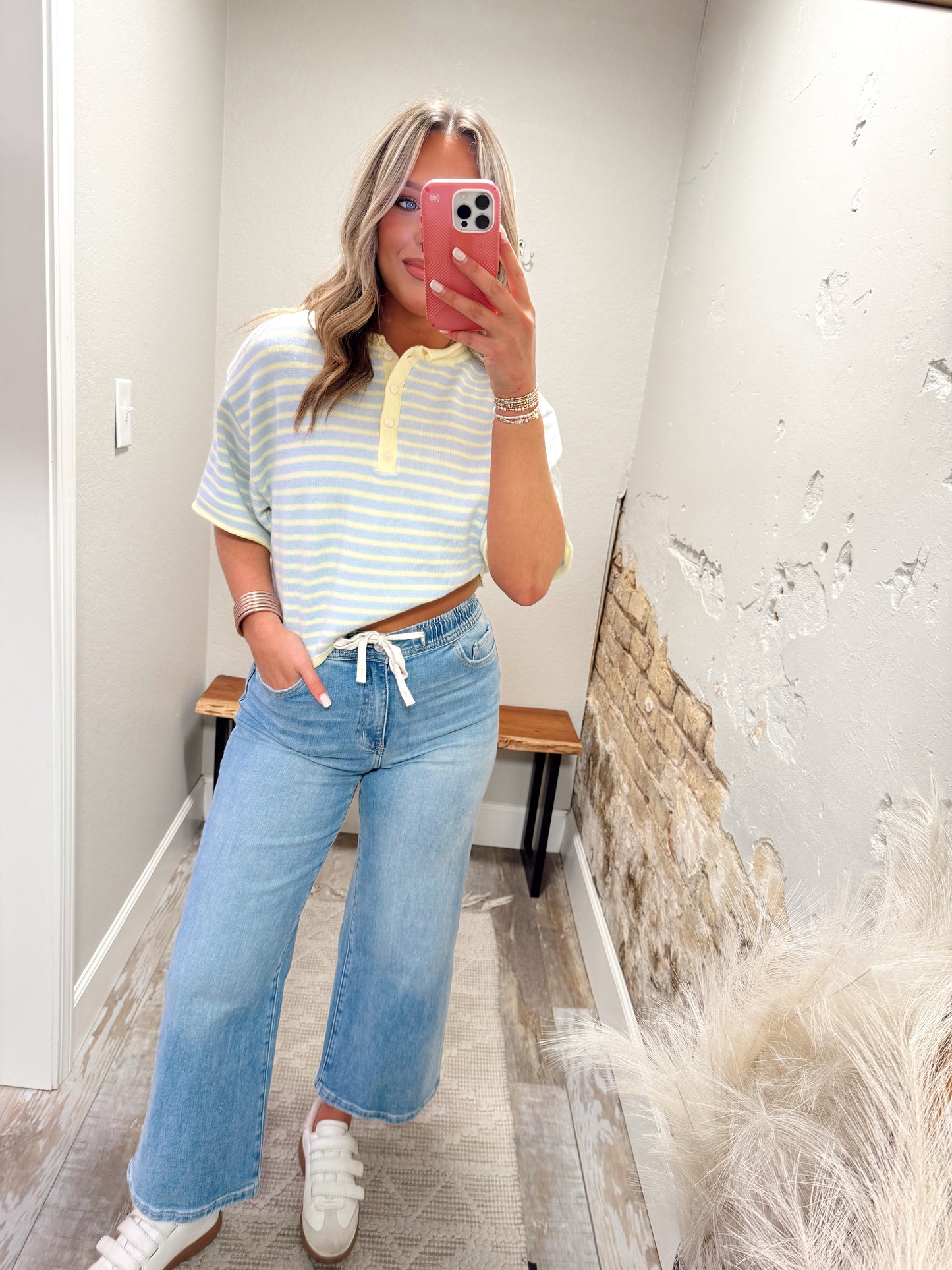 Boardwalk Babe Top - Blue