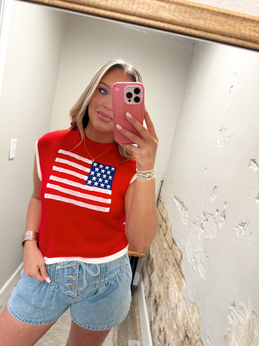 USA Darling Sweater