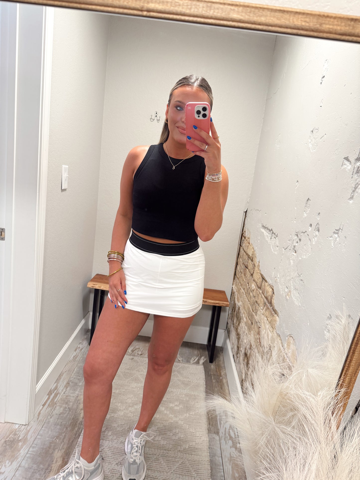 Courtside Cutie - White