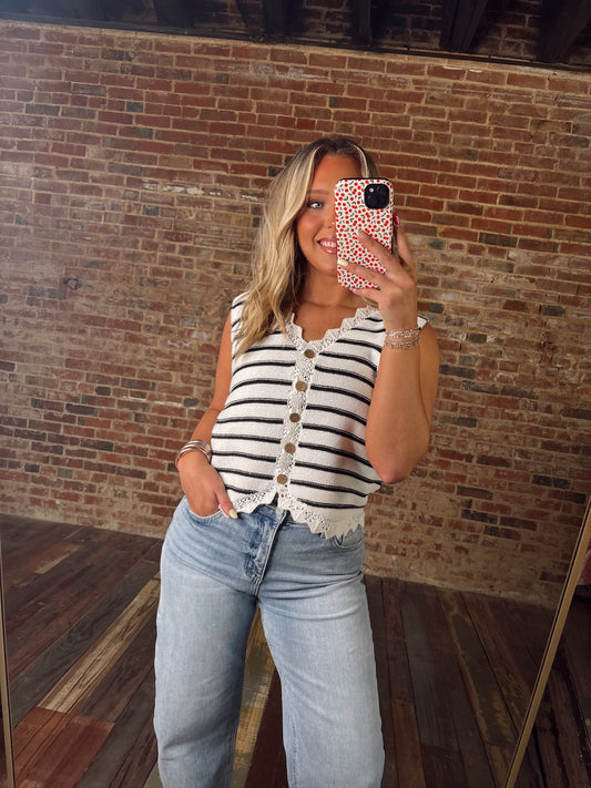 The Downtown Stripe Tank
