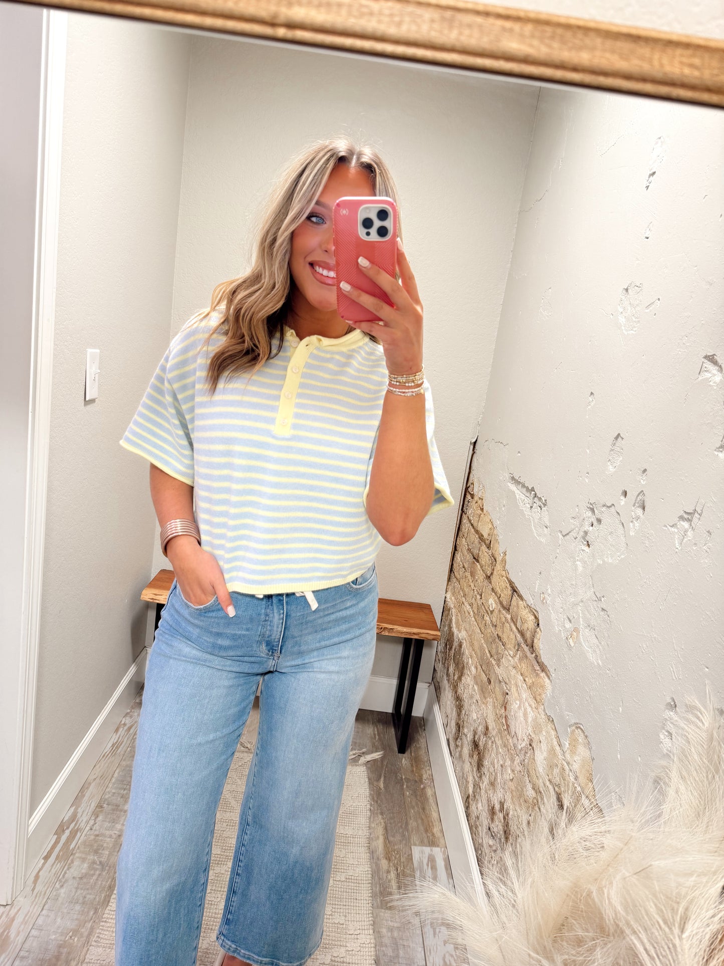 Boardwalk Babe Top - Blue