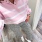 Better In Stripes Pullover - Pink