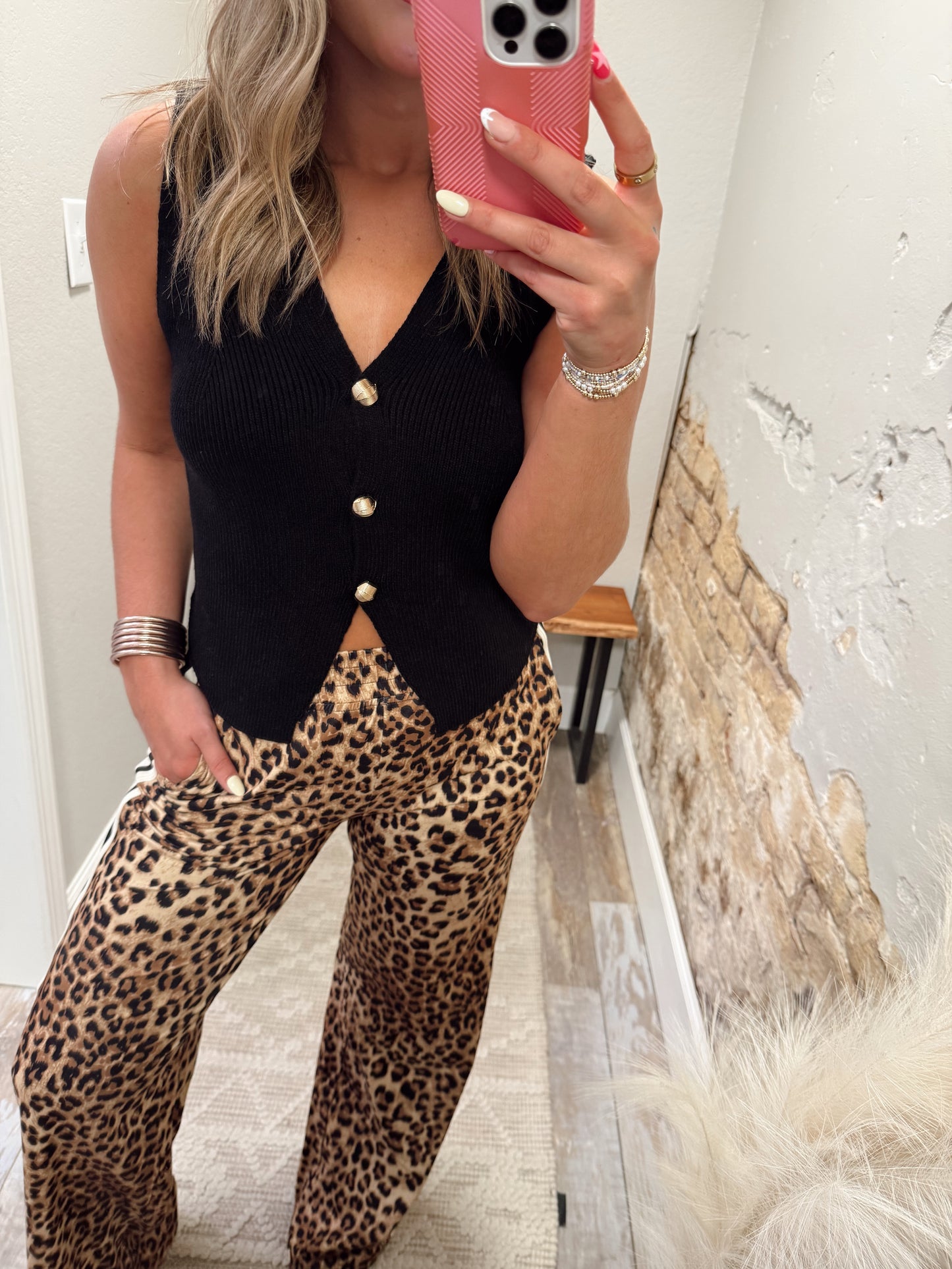 Leopard Luxe Pants