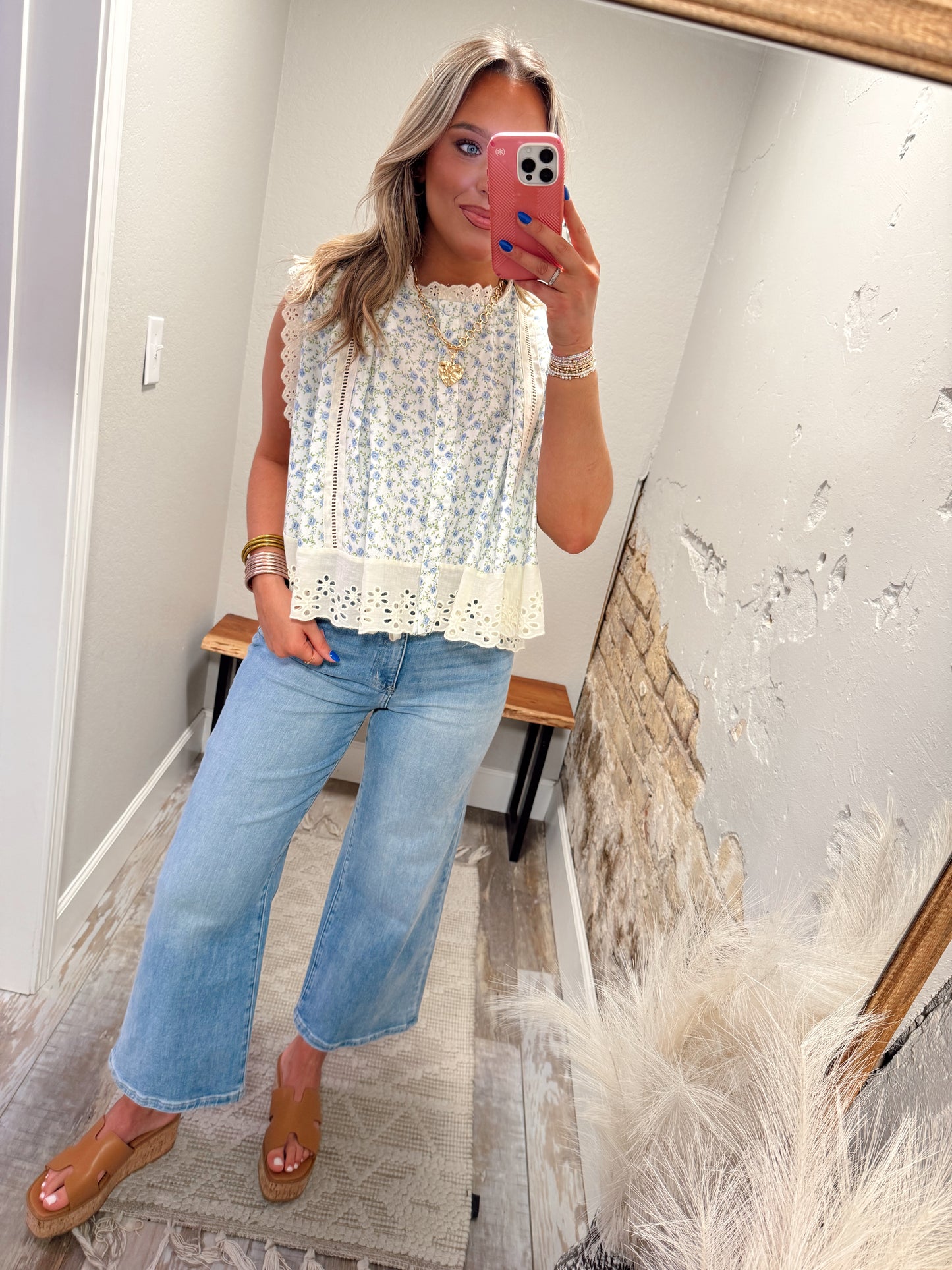 Something Blue Top