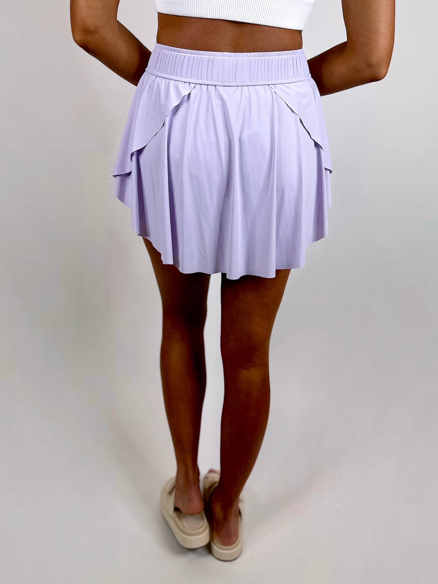 Busy Babe Skort - Lavender