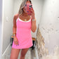 Double The Fun Dress - Pink
