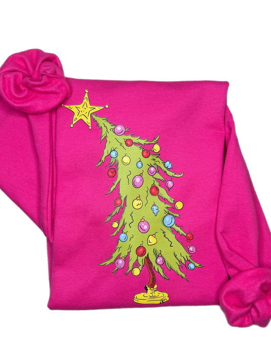 Grinch Tree Sweatshirt