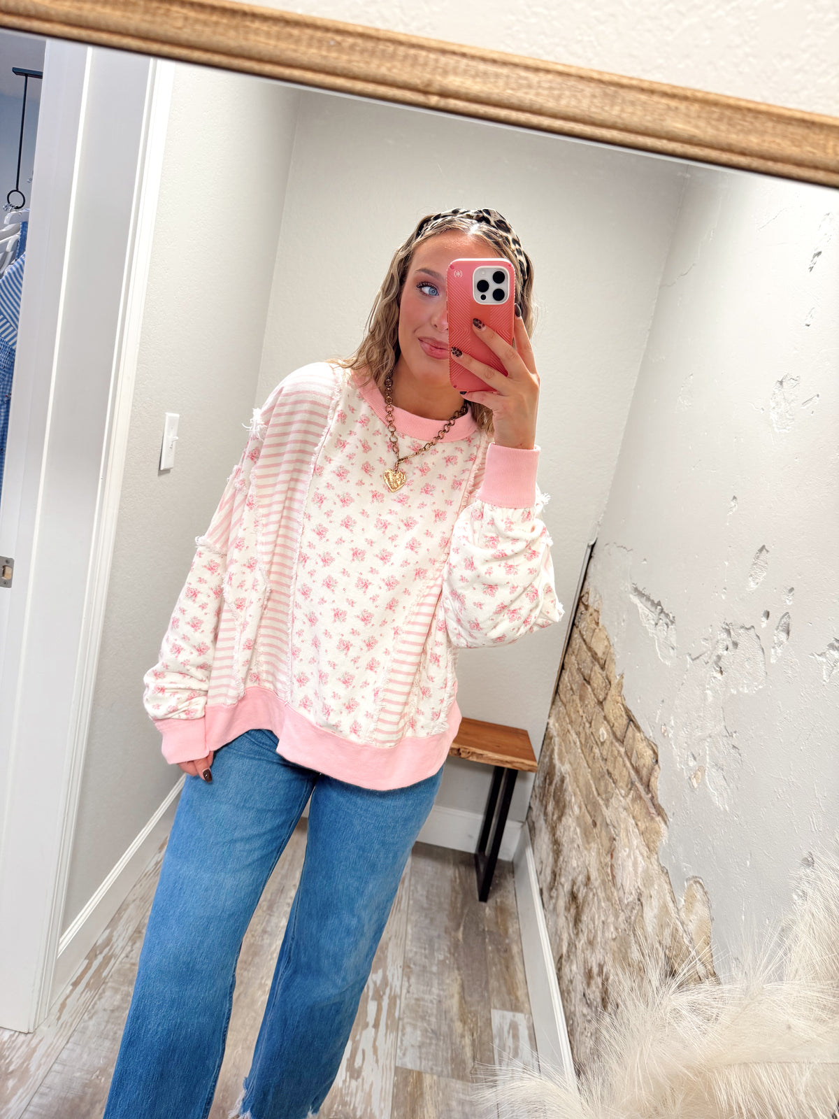 Easy Days Pullover - Pink