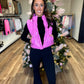 Trendy Puffer Vest - Pink