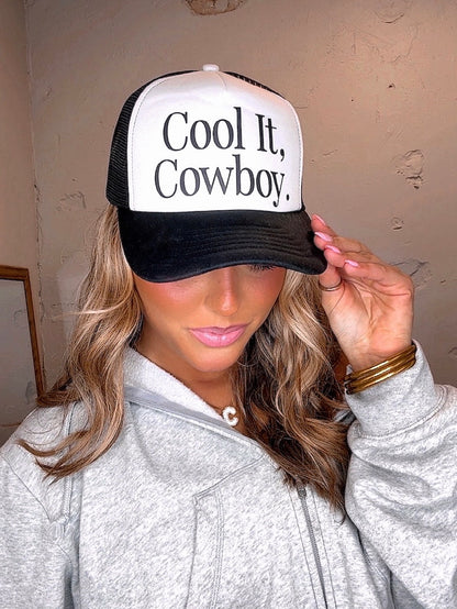 Cool It Cowboy Trucker Hat