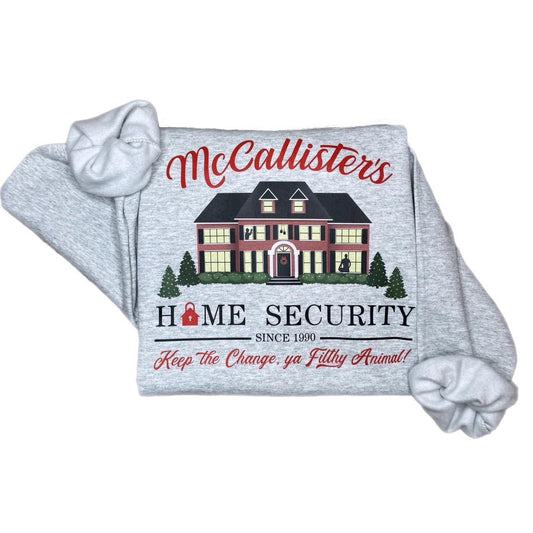 McCallister's Home Security Crewneck Sweatshirt