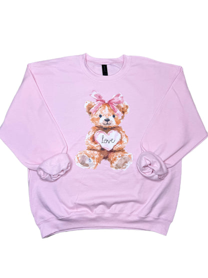 Valentine Teddy Bear Sweatshirt