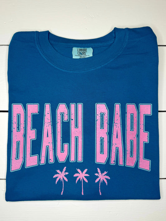 Beach Babe Distressed Tee