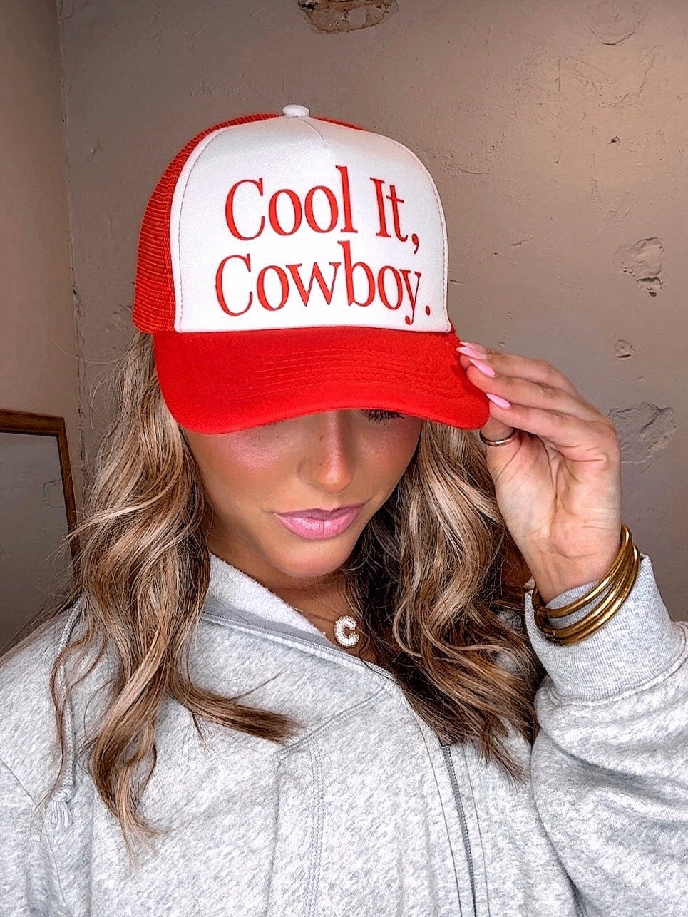 Cool It Cowboy Trucker Hat