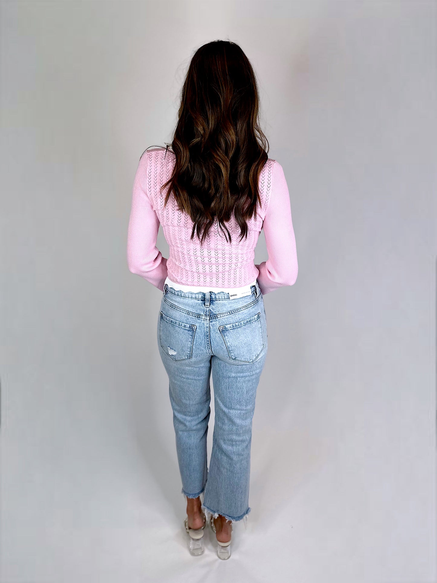 Girls Day Knit Top - Pink